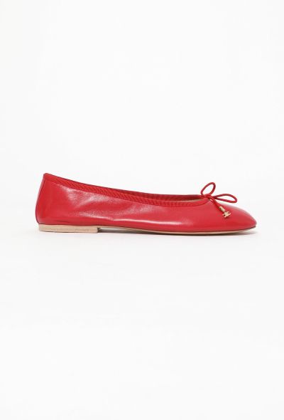 Céline S/S 2021 Leather Triomphe Ballerinas - 1 Céline S/S 2021 Leather Triomphe Ballerinas - 1