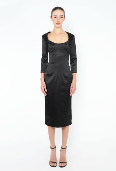 Dolce & Gabbana '90s Charmeuse Corset Dress - 1