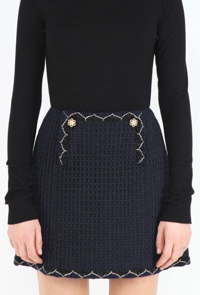 Chanel 2015 Paris-Salzburg Tweed Skirt - 2