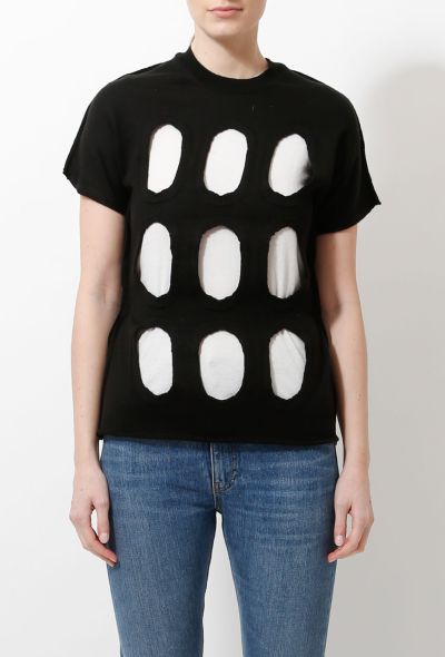                             Cut-Out Knitted T-Shirt - 2