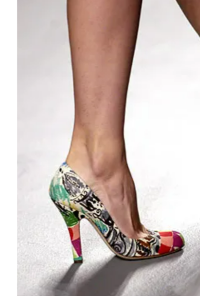 Prada S/S 2004 Paintbrush Pumps - 2