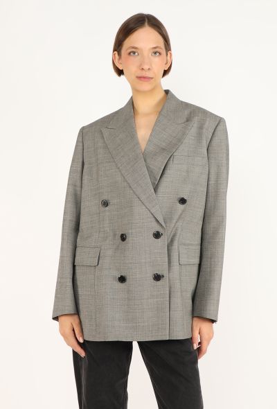 Prada Double-Breasted Drawstring Blazer, 2024 - 1