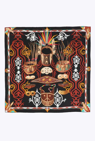 Hermès 2019 'Le Regard de l’Arctique' 90cm Silk Carré - 1