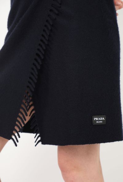 Prada 2023 Cashmere Wrap Skirt - 2