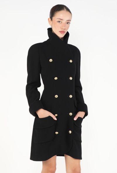 Chanel COLLECTOR 1990 Double-Breasted 'CC' Coat - 2