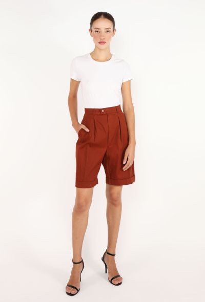 Saint Laurent Pleated Bermuda Shorts, S/S 1982 - 1