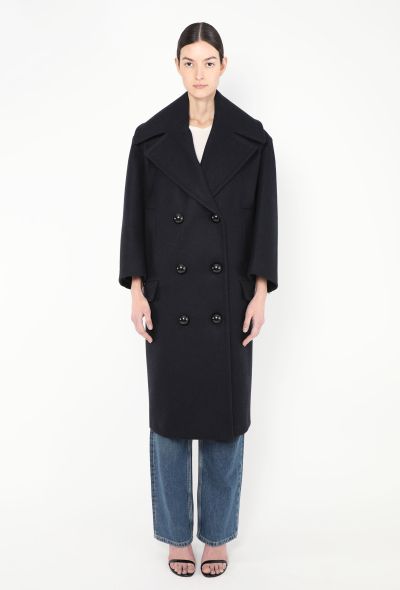 Alaïa F/W 2022 Oversized Felted Coat - 1