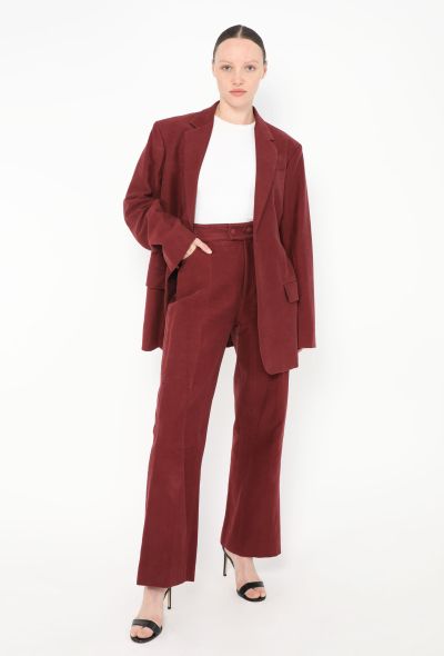 Céline Pre-Fall 2018 Tailored Belted Suit - 1 Céline Pre-Fall 2018 Tailored Belted Suit - 1