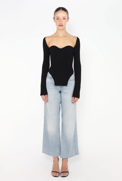 Khaite 2020 Maddy Sculpted Top - 2 Khaite 2020 Maddy Sculpted Top - 2