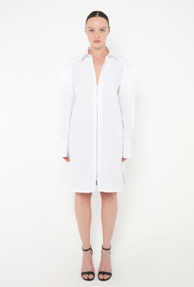 Givenchy Deconstructed Gabardine Zip Dress - 2 Givenchy Deconstructed Gabardine Zip Dress - 2
