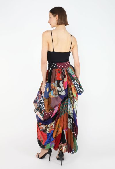 Dolce & Gabbana Patchwork Silk Skirt, S/S 1993 - 1