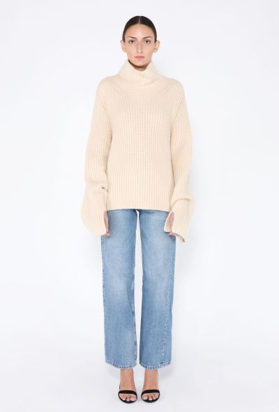 Khaite 2023 Genoa Cashmere Turtleneck Sweater - 2