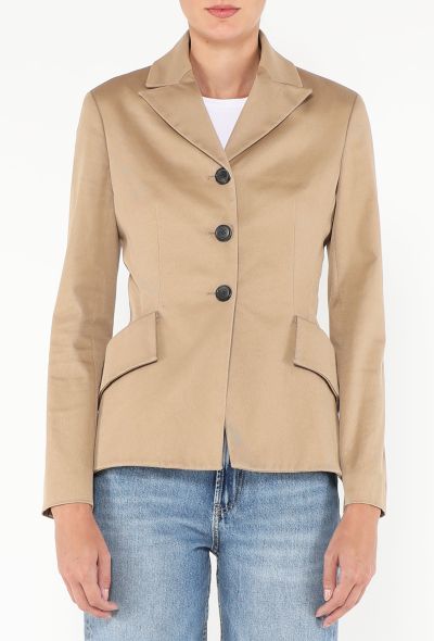 Dior Resort 2019 Gabardine Bar Jacket - 1 Dior Resort 2019 Gabardine Bar Jacket - 1