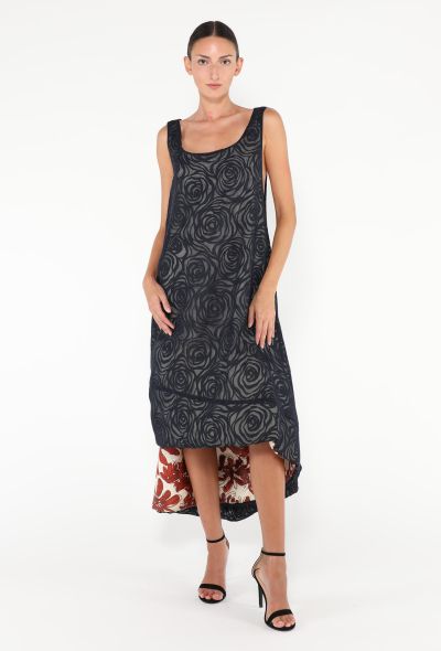 Comme des Garçons RARE F/W 1996 Asymmetrical Rose Dress - 1