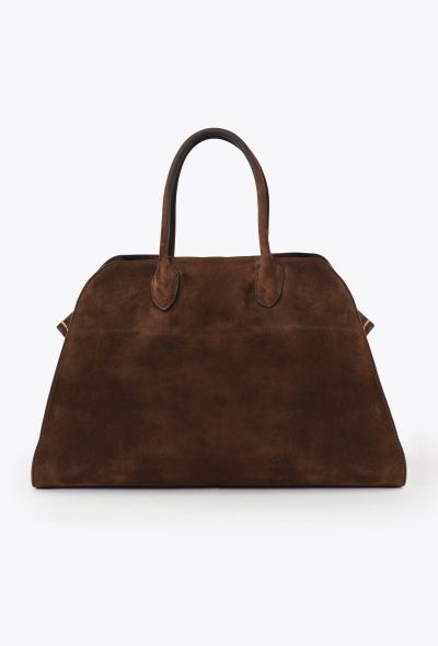 The Row Brown Suede Margaux 17 - 1