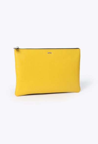 Dior 2022 Diamond Coated Canvas Pouch - 2