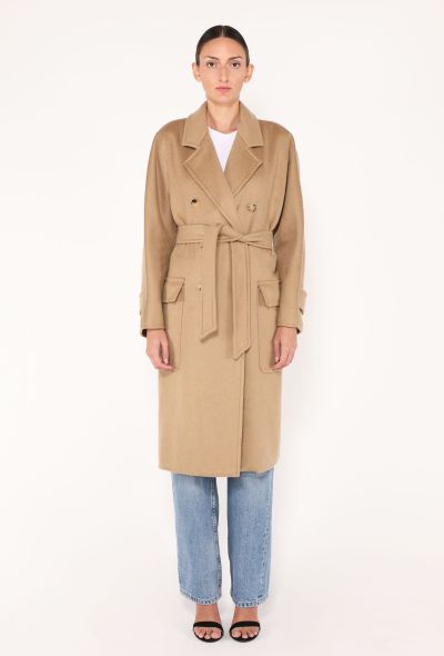 Max Mara Belted Wool Coat - 1