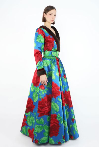 Saint Laurent EXQUISITE Haute Couture Spring 1988 Rose Ballgown - 1