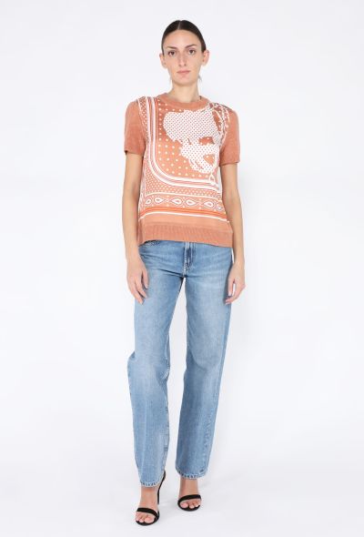 Hermès 2021 Brides de Gala Silk Carré Top - 2