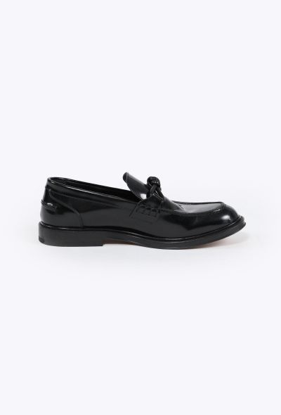 Bottega Veneta 2024 Black Astaire Loafers - 1