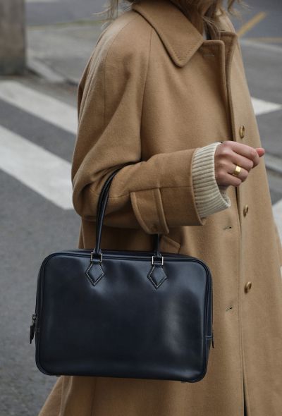 Hermès Bleu Marine Courchevel Plume 32 Bag - 2