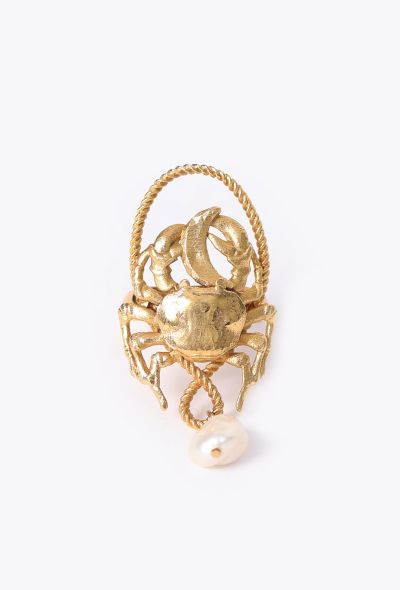 Givenchy Pearl Drop Zodiac Ring - 1