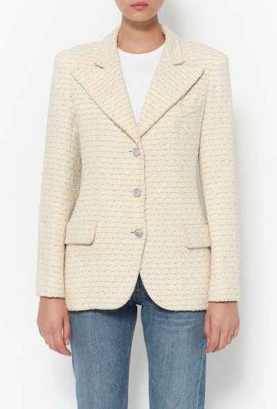                             1998 Cotton Tweed Jacket - 1
