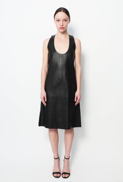Bottega Veneta Pre-Fall 2019 Leather Shift Dress - 1