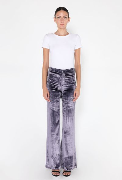 Gucci Velvet Flare Trousers, F/W 1999 - 1