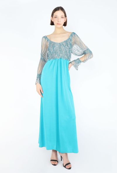 Azzaro COLLECTOR 1971 Chainmail Jersey Gown - 1