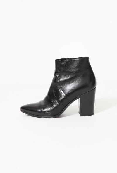                             French' Leather Boots - 1