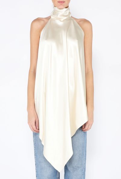 Phoebe Philo 2024 Silk Handkerchief Top - 2