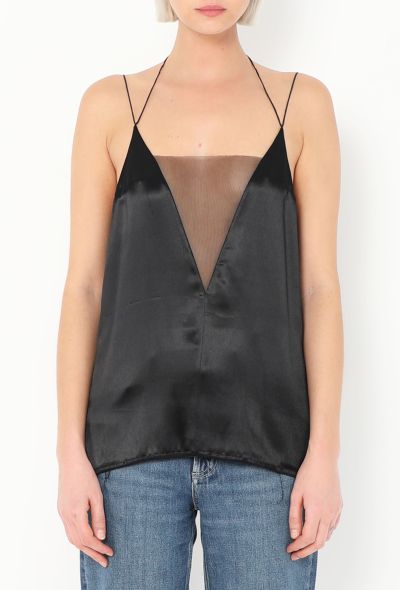 Céline S/S 2013 Charmeuse Camisole - 1 Céline S/S 2013 Charmeuse Camisole - 1