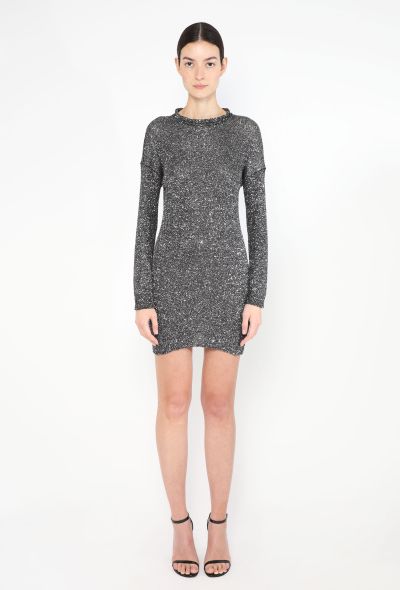 Saint Laurent 2018 Iridescent Sequin Dress - 1