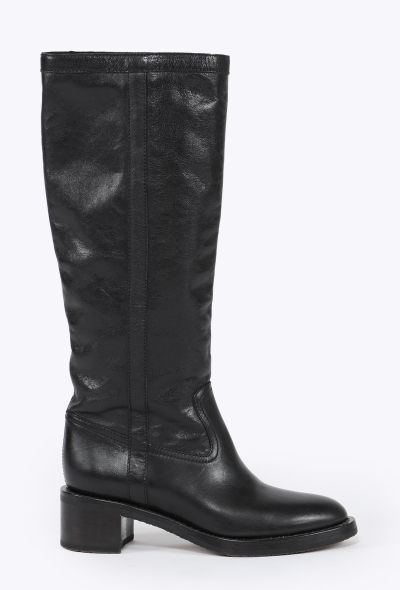 Céline 2020 Knee-High Leather Boots - 1