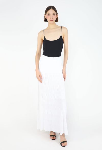 Alaïa S/S 2012 Ribbed Knit Maxi Skirt - 1
