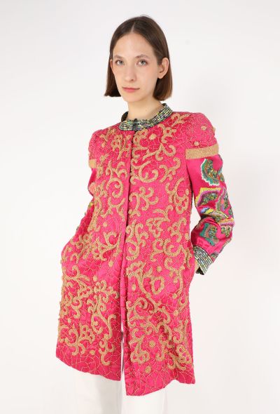Dries Van Noten Hand-Embellished Silk Jacket, F/W 2008 - 1