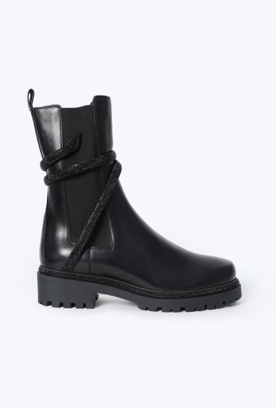 2025 Rene Caovilla Embellished Serpent Boots - 1
