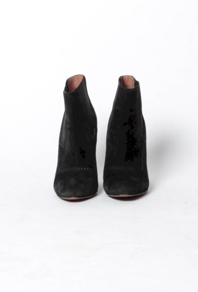 Alaïa Suede Ankle Boots - 2