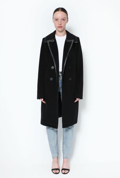                             Double-Breasted Wool Coat - 2