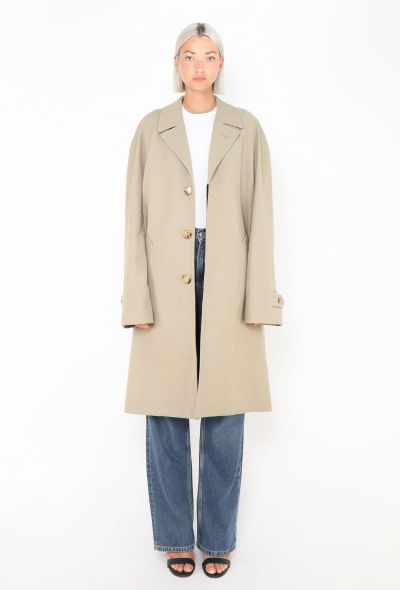 Céline Classic Twill Coat - 1 Céline Classic Twill Coat - 1