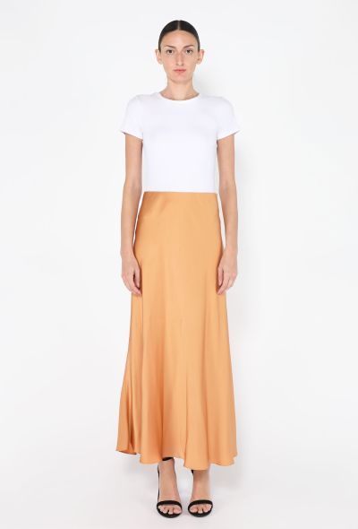 The Row Classic Silk Bias Skirt - 1