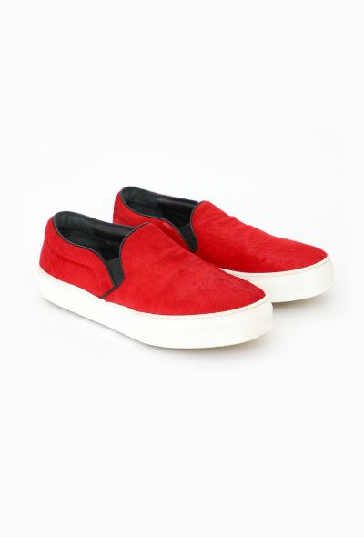 Céline 2014 Pony Hair Slip-On Sneakers - 2 Céline 2014 Pony Hair Slip-On Sneakers - 2