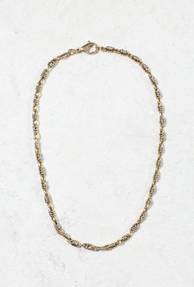                             Vintage 18k Yellow Gold Necklace