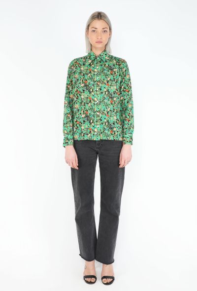 Saint Laurent '70s Floral Printed Shirt - 2