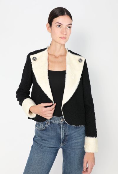 Chanel 2009 Embroidered Fur-Lined Jacket - 2 Chanel 2009 Embroidered Fur-Lined Jacket - 2