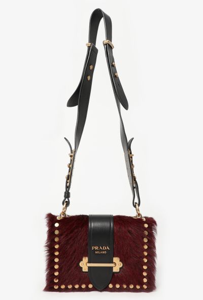 Prada Fur Cahier Crossbody Bag - 1 Prada Fur Cahier Crossbody Bag - 1