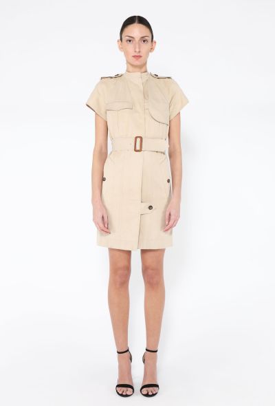 Céline S/S 2010 Gabardine Trench Dress - 1