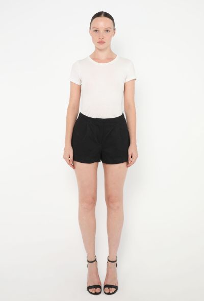 Loewe 2022 Pleated Gabardine Shorts - 1 Loewe 2022 Pleated Gabardine Shorts - 1