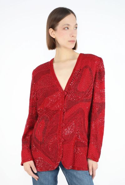 Emanuel Ungaro Vintage Tambour Hand-Embroidered Jacket - 1